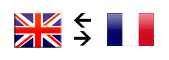 drapeaux anglais et français